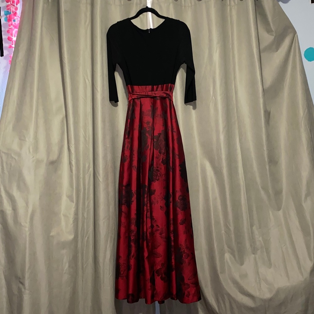 Fancy Black and Red dress